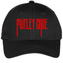 Motley Crue Logo Brushed Cotton Twill Hat Embroidered - roblox logo colorblock camouflage cotton twill cap embroidered customon