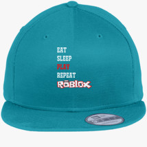 Roblox Logo New Era Snapback Cap Embroidered Hatsline Com - eat sleep roblox baseball cap embroidered hatslinecom